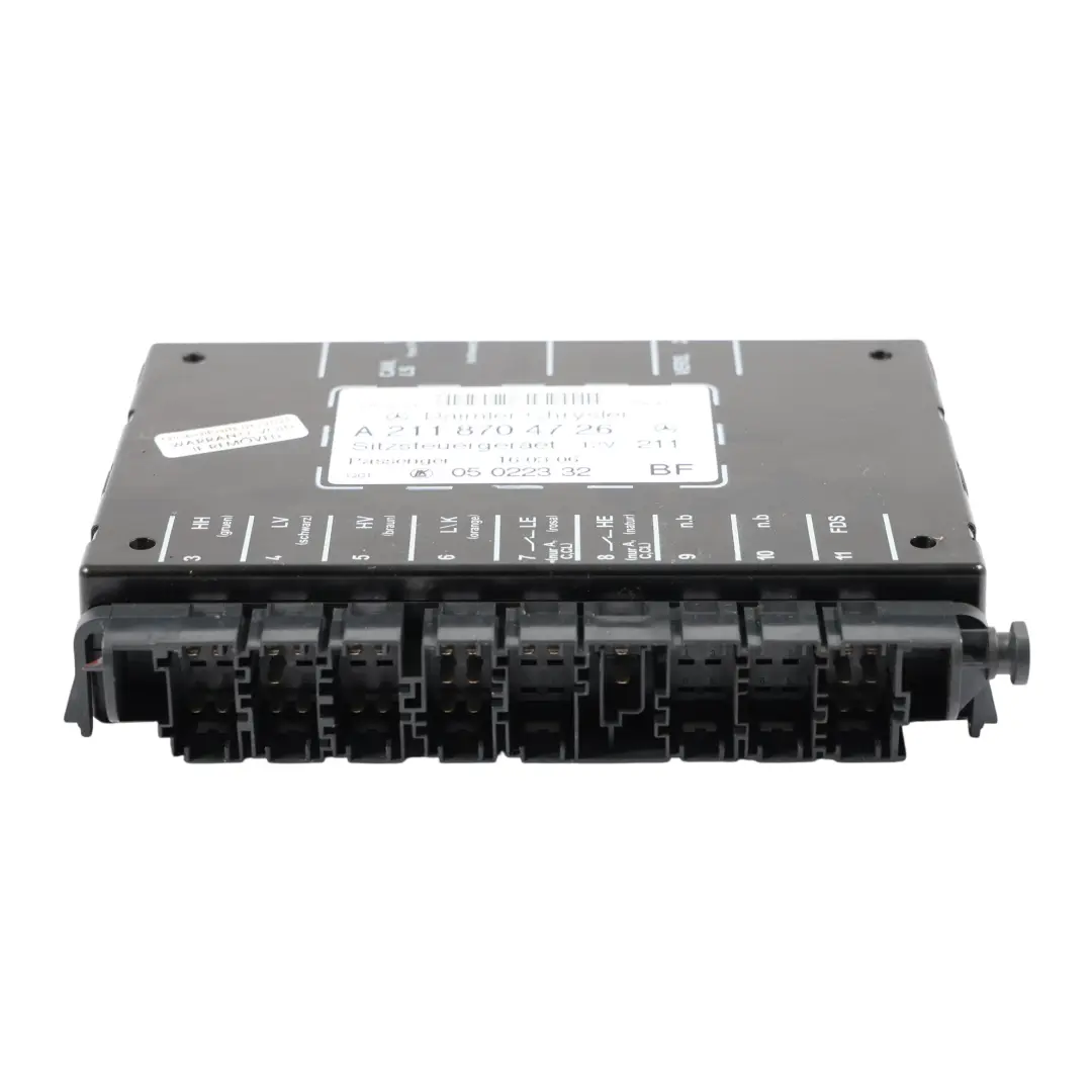 Seat Module Mercedes W203 CLK W209 W211 Front Memory Control Unit - SKU A2118704726 - Part number A2118704726