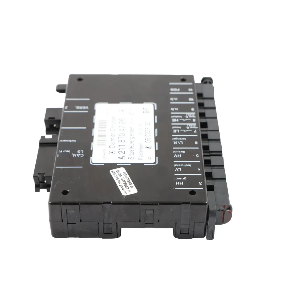  Sitz modul Mercedes W203 W209 W211 Vorderseite Speicher Steuergerät - SKU A2118704726 - Teilenummer A2118704726
