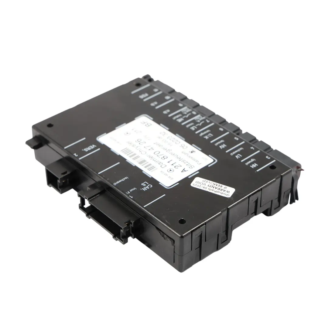  Sitz modul Mercedes W203 W209 W211 Vorderseite Speicher Steuergerät - SKU A2118704726 - Teilenummer A2118704726