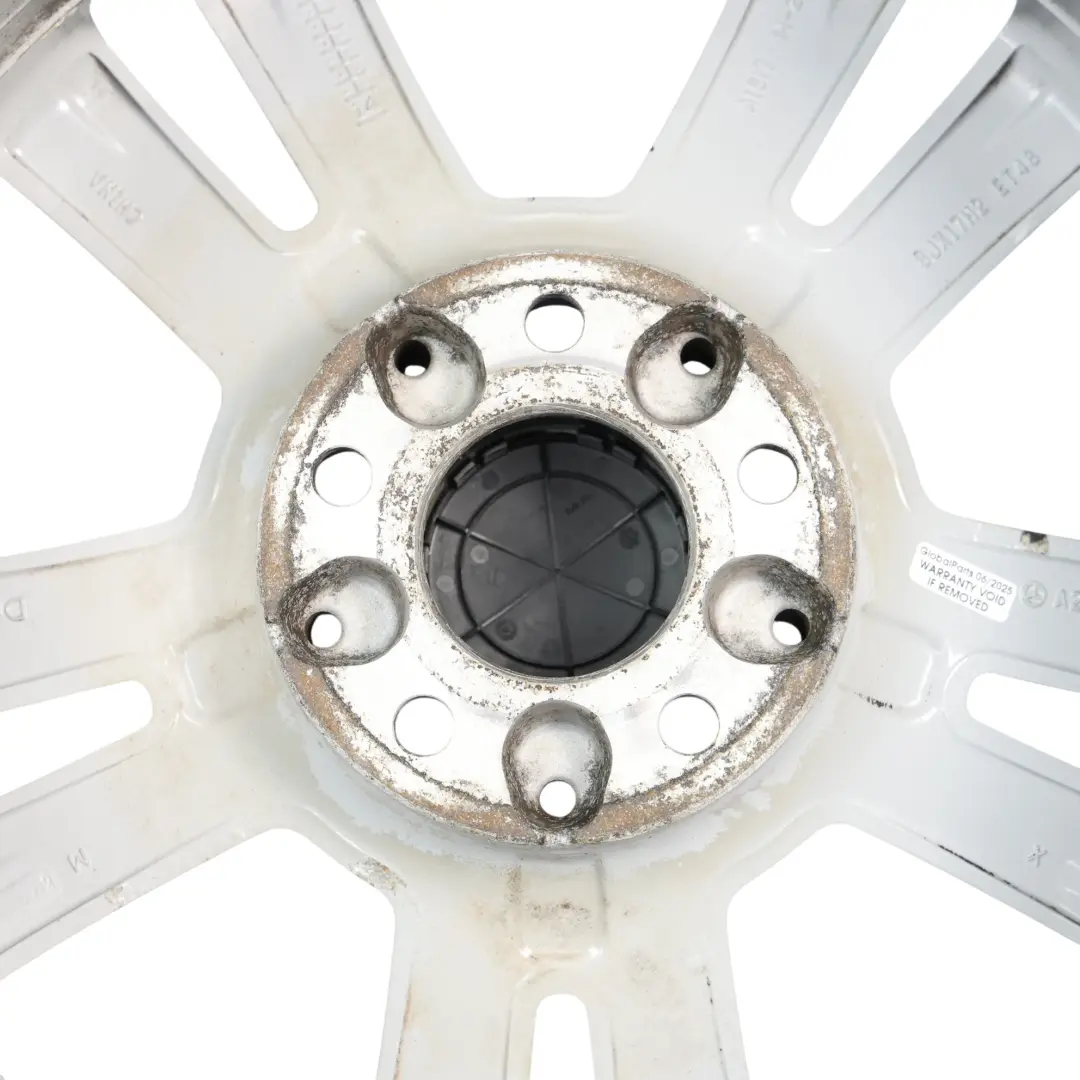 Mercedes W212 Alloy Wheel Rim 17" ET:48 8J 5 Double Spoke - SKU A2124015602-2 - Part number A2124015602