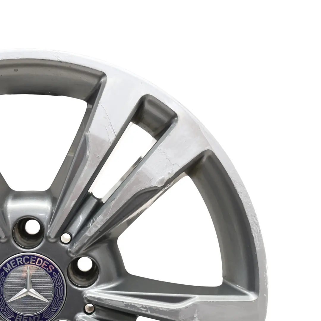  Llanta de aleación Mercedes W212 17" ET:48 8J 5 Radios dobles - SKU A2124015602-2 - Número de pieza A2124015602