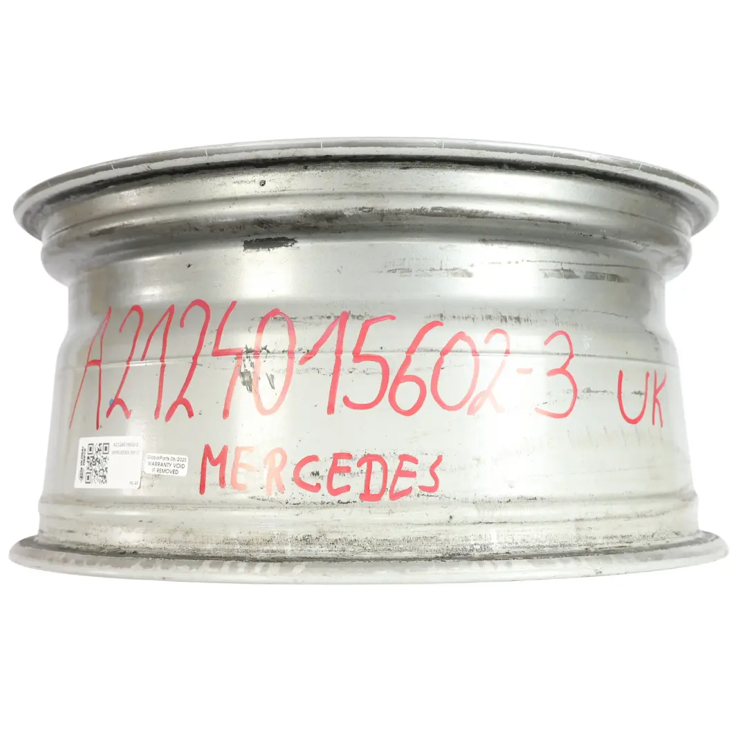 Mercedes W212 Alloy Wheel Rim 17" ET:48 8J 5 Double Spoke - SKU A2124015602-3 - Part number A2124015602