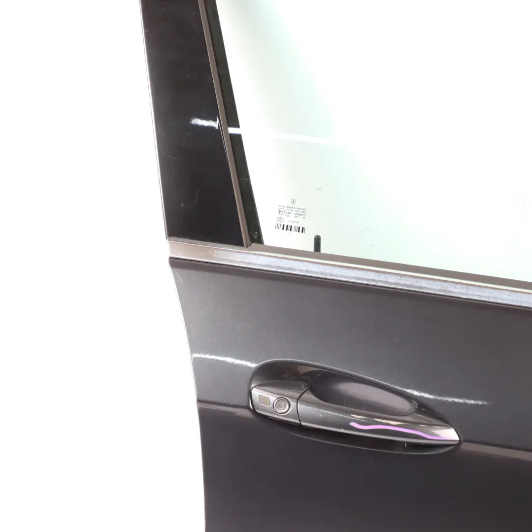 Mercedes W212 Door Front Right O/S Cover Panel Tenorite Grey Metallic - 755 - SKU A2127200205-TNG - Part number A2127200205