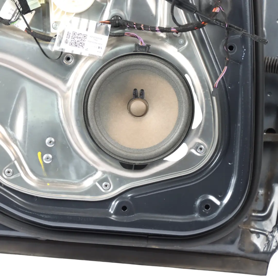 Door Rear Left N/S Cover Panel Tenorite Grey Metallic - 755 to Mercedes W212 with Part number A2127300105 Mercedes W212 Door Rear Left N/S Cover Panel Tenorite Grey Metallic - 755 - SKU A2127300105-TNG - Part number A2127300105