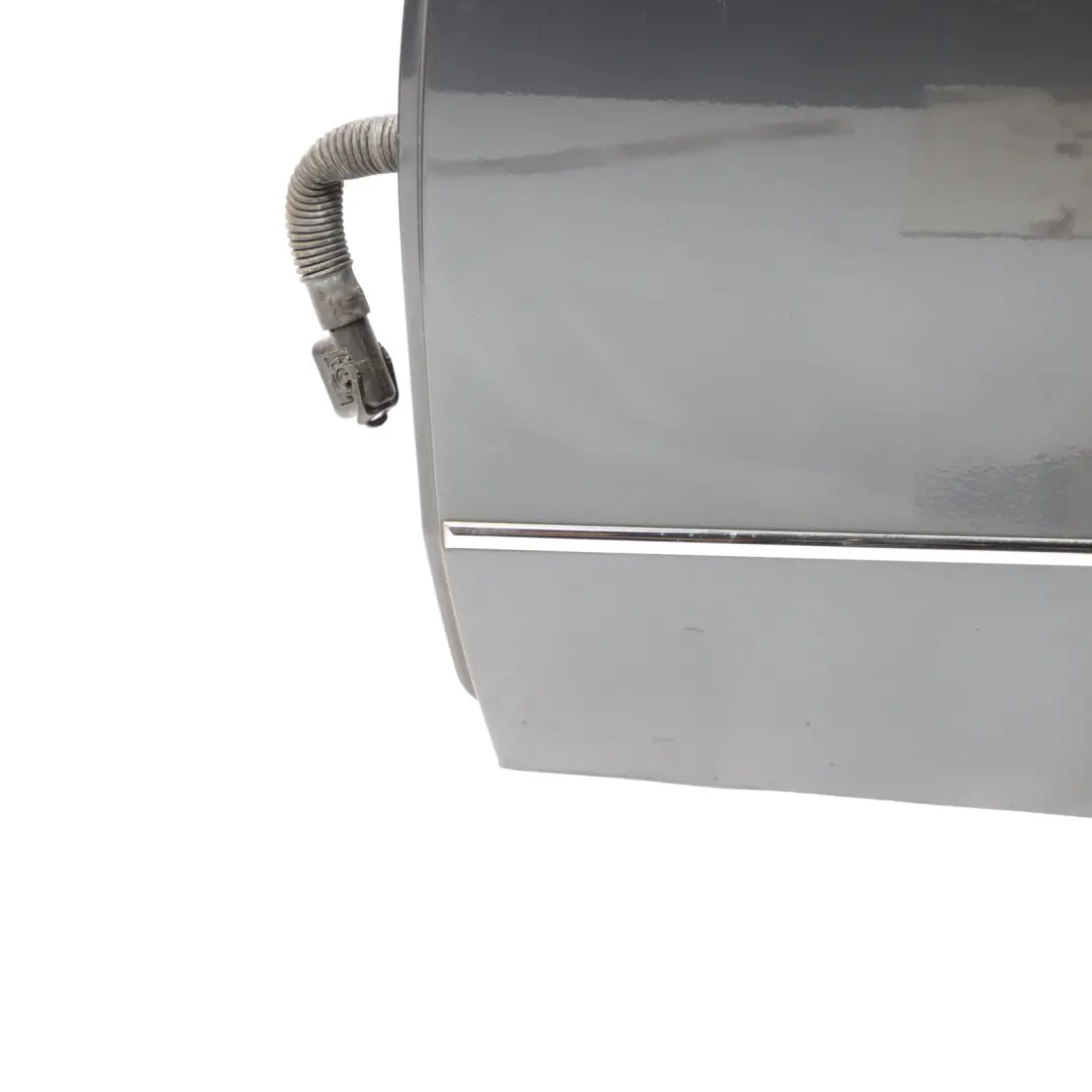 Door Rear Left N/S Cover Panel Tenorite Grey Metallic - 755 to Mercedes W212 with Part number A2127300105 Mercedes W212 Door Rear Left N/S Cover Panel Tenorite Grey Metallic - 755 - SKU A2127300105-TNG - Part number A2127300105