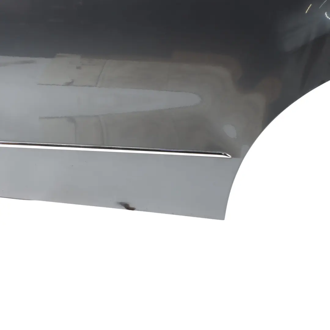 Door Rear Left N/S Cover Panel Tenorite Grey Metallic - 755 to Mercedes W212 with Part number A2127300105 Mercedes W212 Door Rear Left N/S Cover Panel Tenorite Grey Metallic - 755 - SKU A2127300105-TNG - Part number A2127300105