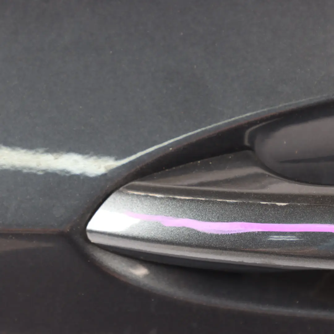 Door Rear Left N/S Cover Panel Tenorite Grey Metallic - 755 to Mercedes W212 with Part number A2127300105 Mercedes W212 Door Rear Left N/S Cover Panel Tenorite Grey Metallic - 755 - SKU A2127300105-TNG - Part number A2127300105