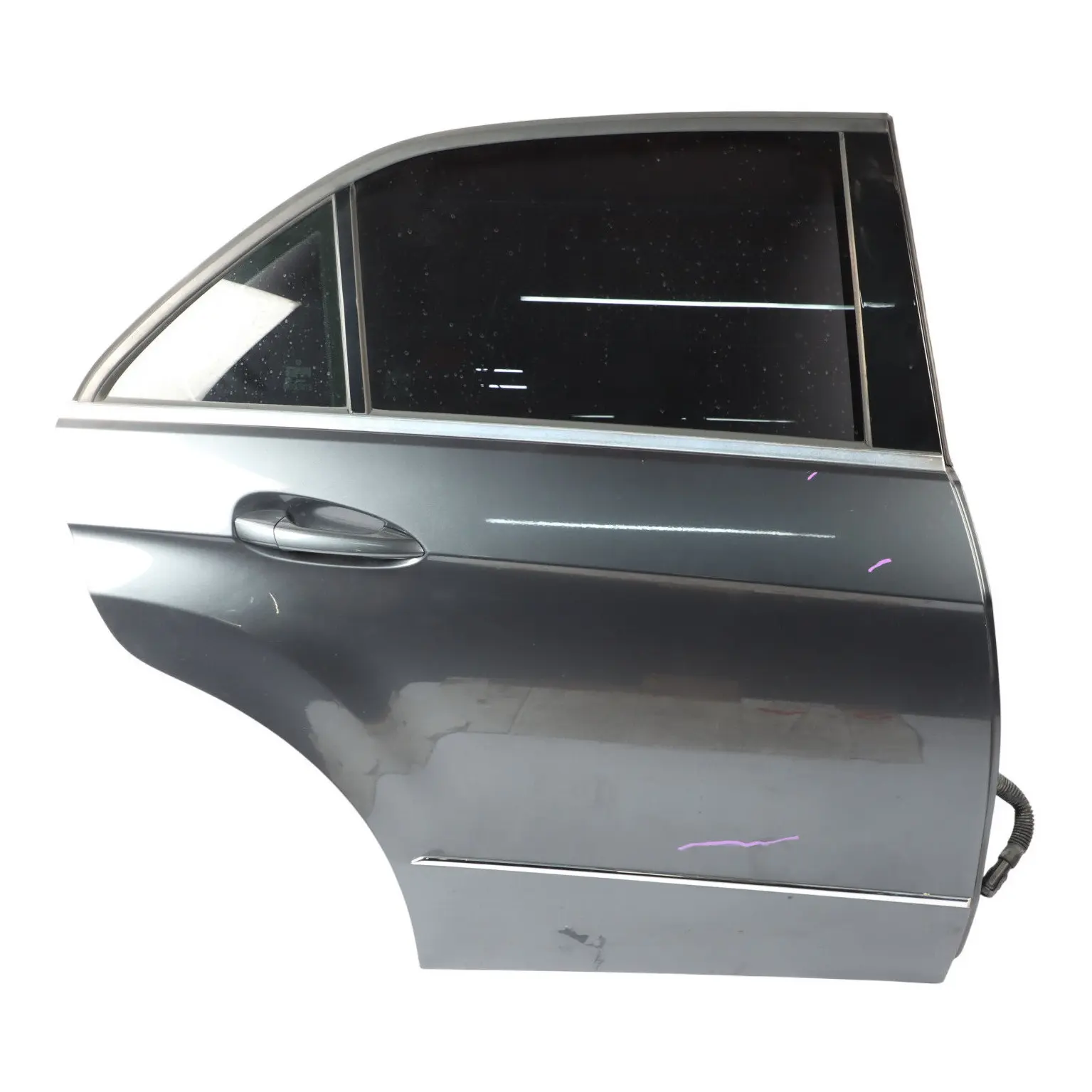 Mercedes W212 Saloon Door Rear Right O/S Tenorite Grey Metallic - 755