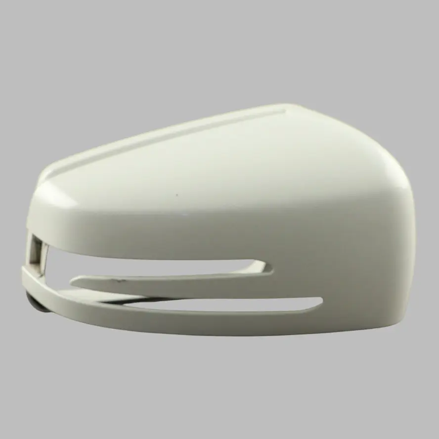 Mercedes W204 W212 Wing Mirror Cover Cap Right O/S Calcite White - 650 - SKU A2128106000-CW - Part number A2128106000