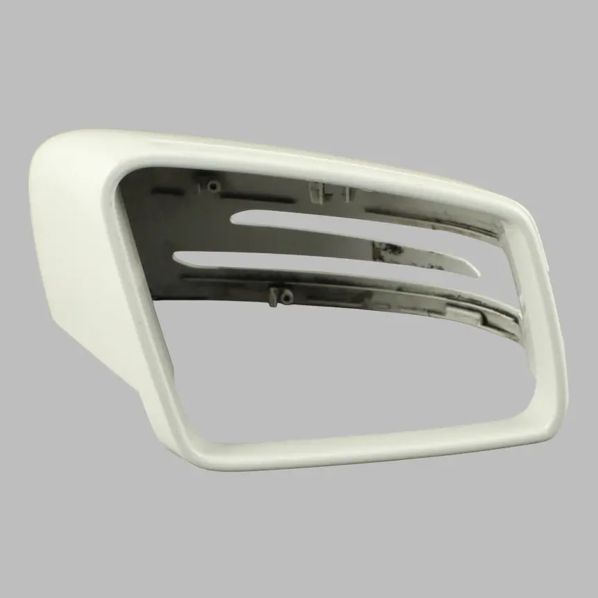 Wing Mirror Cover Cap Right O/S Calcite White - 650 to Mercedes W204 W212 with Part number A2128106000 Mercedes W204 W212 Wing Mirror Cover Cap Right O/S Calcite White - 650 - SKU A2128106000-CW - Part number A2128106000