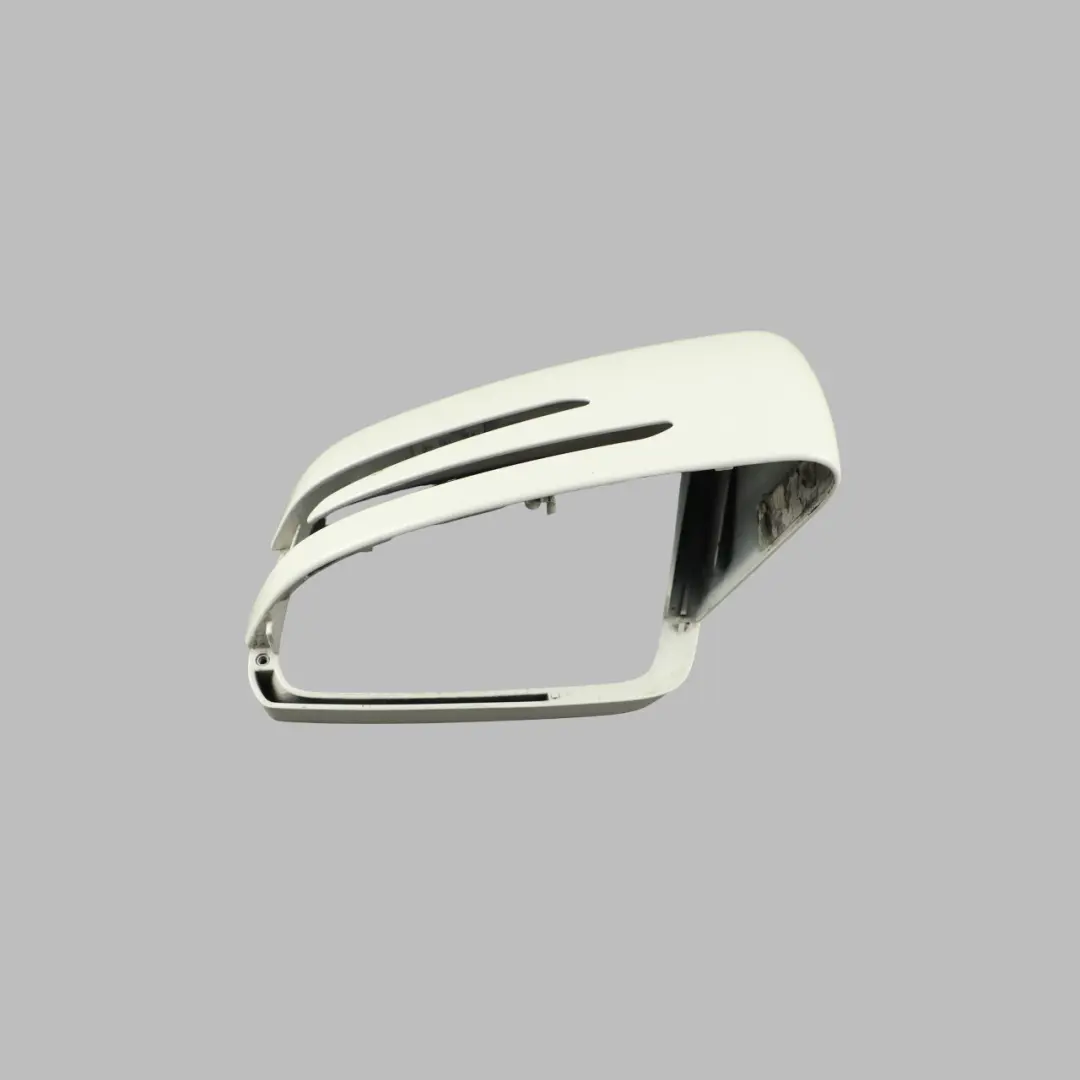 Mercedes W204 W212 Wing Mirror Cover Cap Right O/S Calcite White - 650 - SKU A2128106000-CW - Part number A2128106000