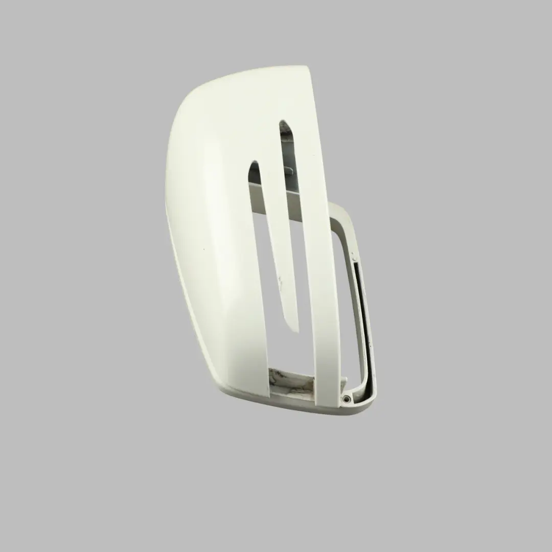 Wing Mirror Cover Cap Right O/S Calcite White - 650 to Mercedes W204 W212 with Part number A2128106000 Mercedes W204 W212 Wing Mirror Cover Cap Right O/S Calcite White - 650 - SKU A2128106000-CW - Part number A2128106000