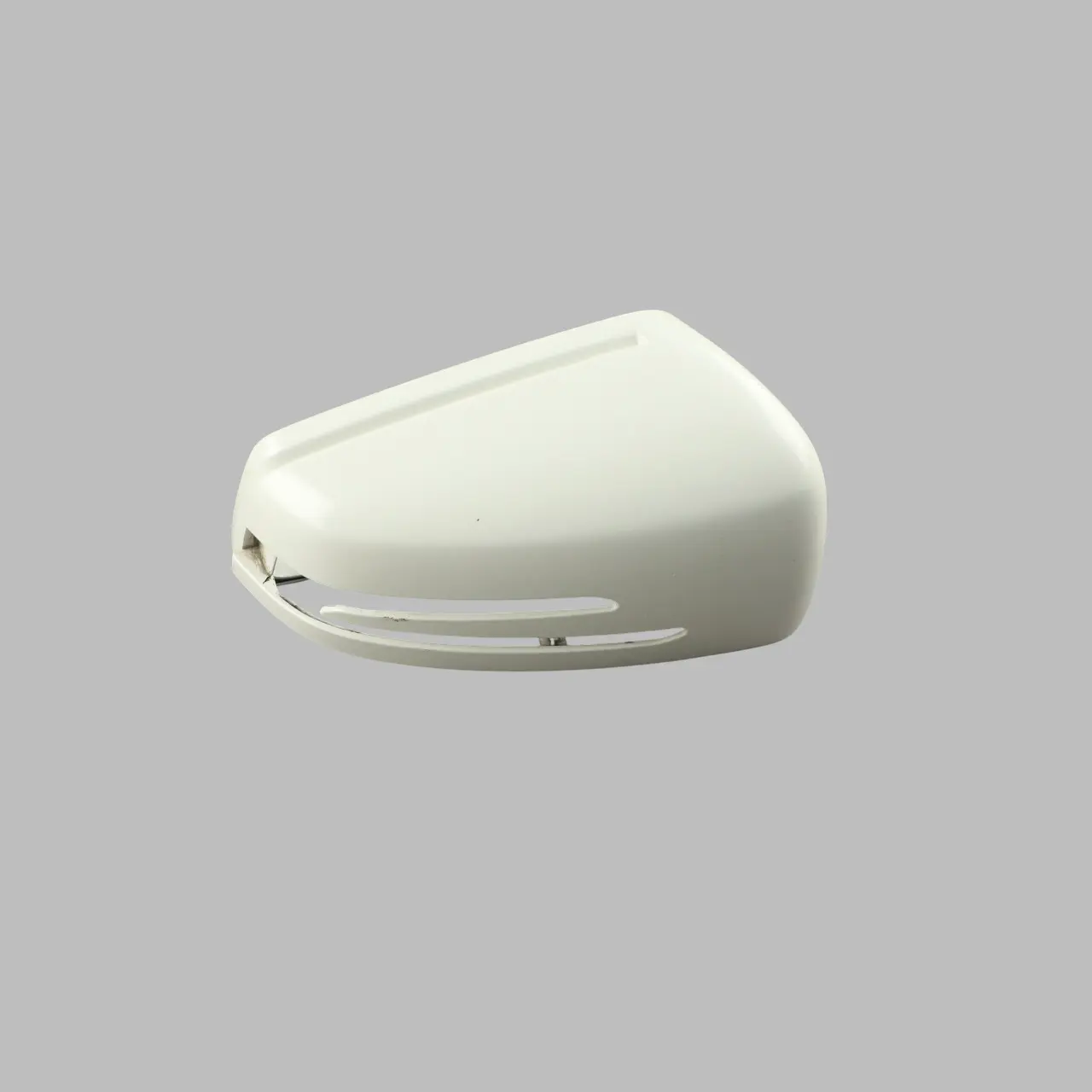 Mercedes W204 W212 Wing Mirror Cover Cap Right O/S Calcite White - 650
