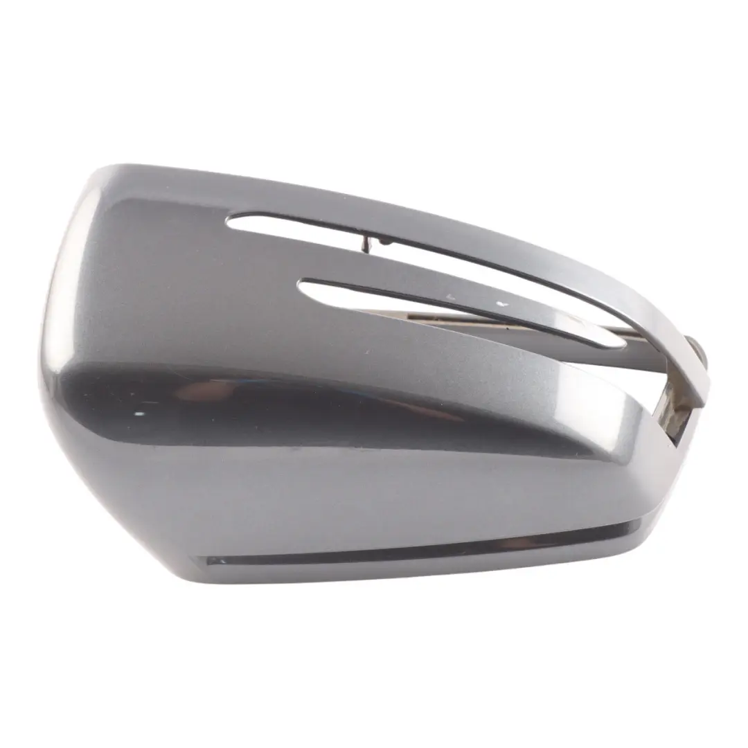 Wing Mirror Cover Cap Right O/S Tenorite Grey Metallic - 755 to Mercedes W204 W212 with Part number A2128106000 Mercedes W204 W212 Wing Mirror Cover Cap Right O/S Tenorite Grey Metallic - 755 - SKU A2128106000-TNG - Part number A2128106000