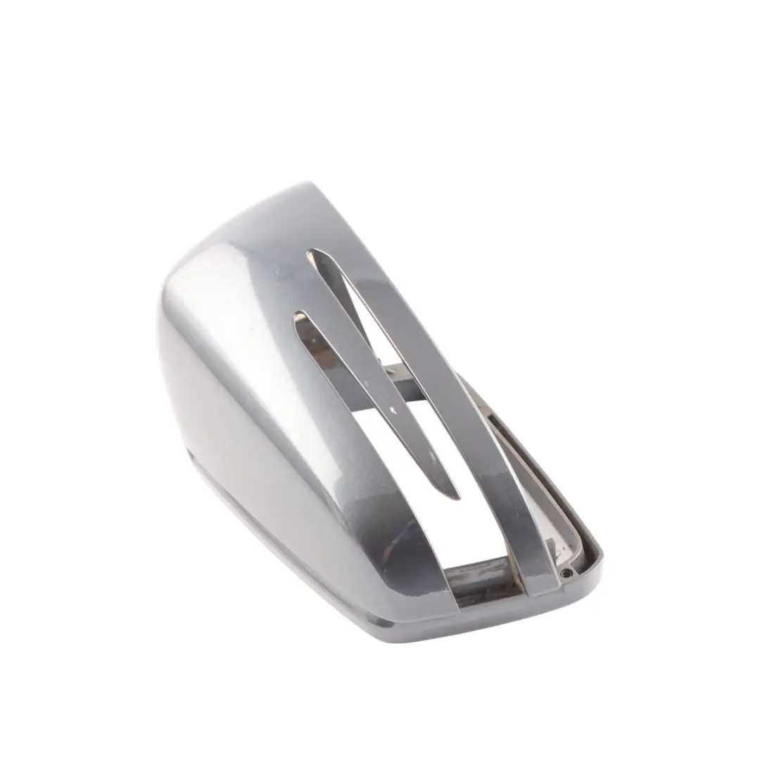 Wing Mirror Cover Cap Right O/S Tenorite Grey Metallic - 755 to Mercedes W204 W212 with Part number A2128106000 Mercedes W204 W212 Wing Mirror Cover Cap Right O/S Tenorite Grey Metallic - 755 - SKU A2128106000-TNG - Part number A2128106000