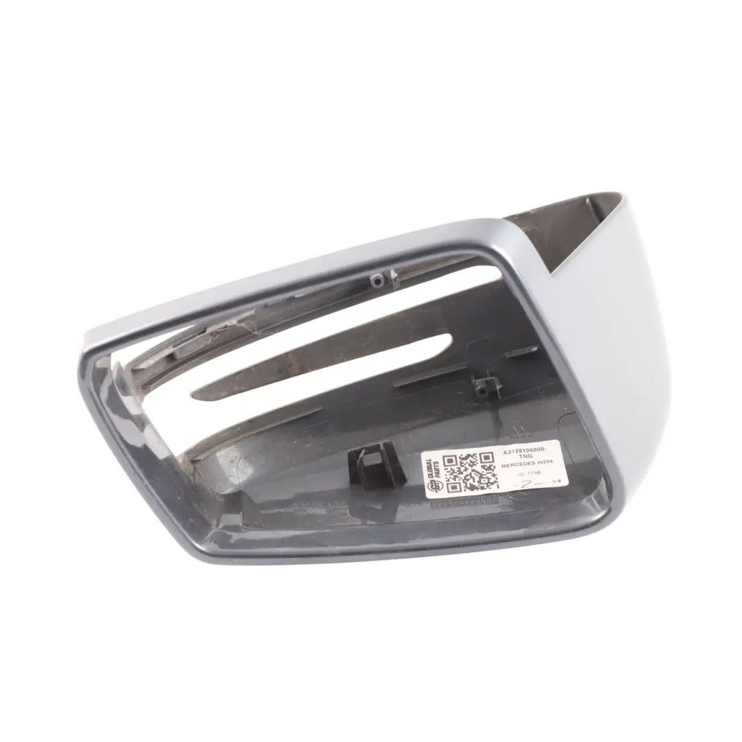 Mercedes W204 W212 Carcasa Tapa Retrovisor Derecho Gris Tenorita Metalizado 755 - SKU A2128106000-TNG - Número de pieza A2128106000
