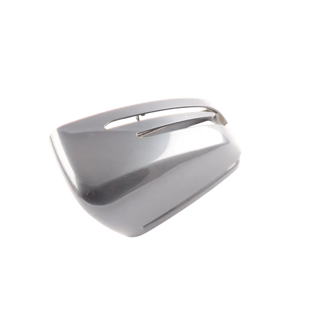 Wing Mirror Cover Cap Right O/S Tenorite Grey Metallic - 755 to Mercedes W204 W212 with Part number A2128106000 Mercedes W204 W212 Wing Mirror Cover Cap Right O/S Tenorite Grey Metallic - 755 - SKU A2128106000-TNG - Part number A2128106000