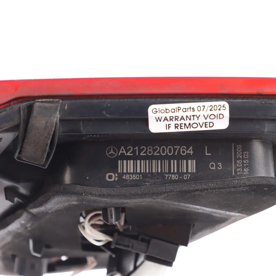 Mercedes W212 Limousine Heckklappenleuchte Kofferraum Hinten Links - SKU A2128200764 - Teilenummer A2128200764