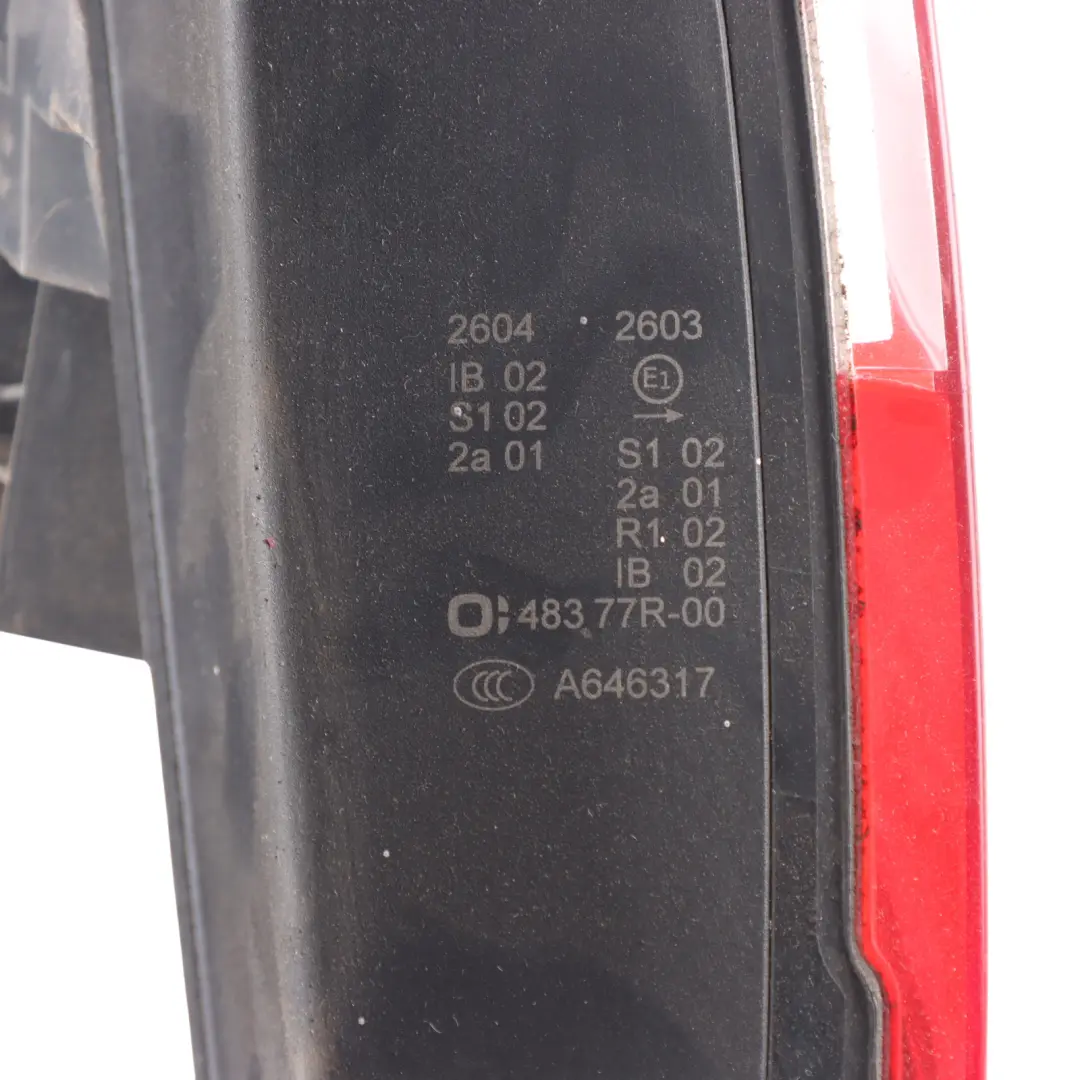 Rear Lamp Mercedes W212 Saloon LED Right O/S Tail Light Side Panel - SKU A2128201264-1 - Part number A2128201264