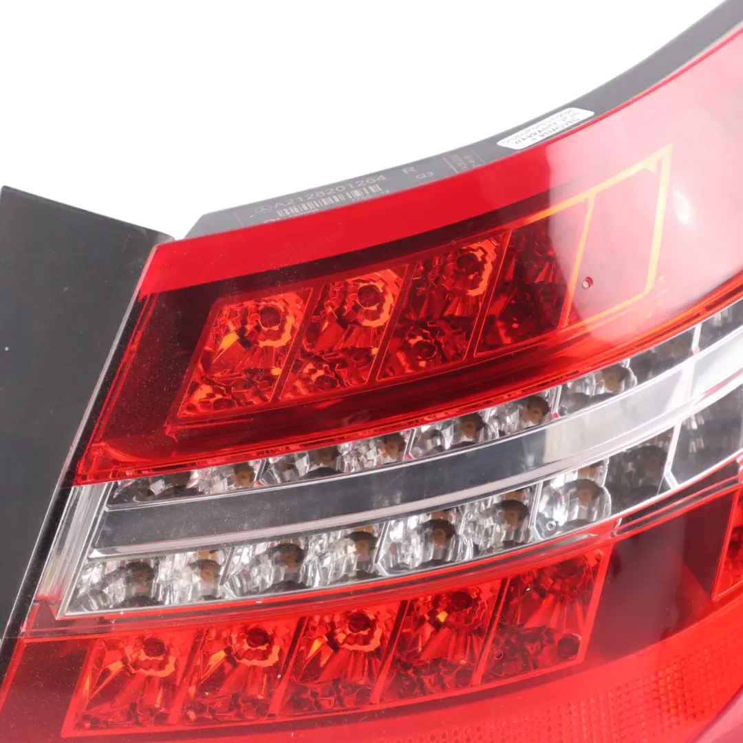 Rear Lamp Mercedes W212 Saloon LED Right O/S Tail Light Side Panel - SKU A2128201264-1 - Part number A2128201264