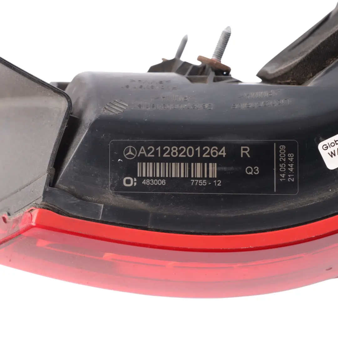 Rear Lamp Mercedes W212 Saloon LED Right O/S Tail Light Side Panel - SKU A2128201264-1 - Part number A2128201264