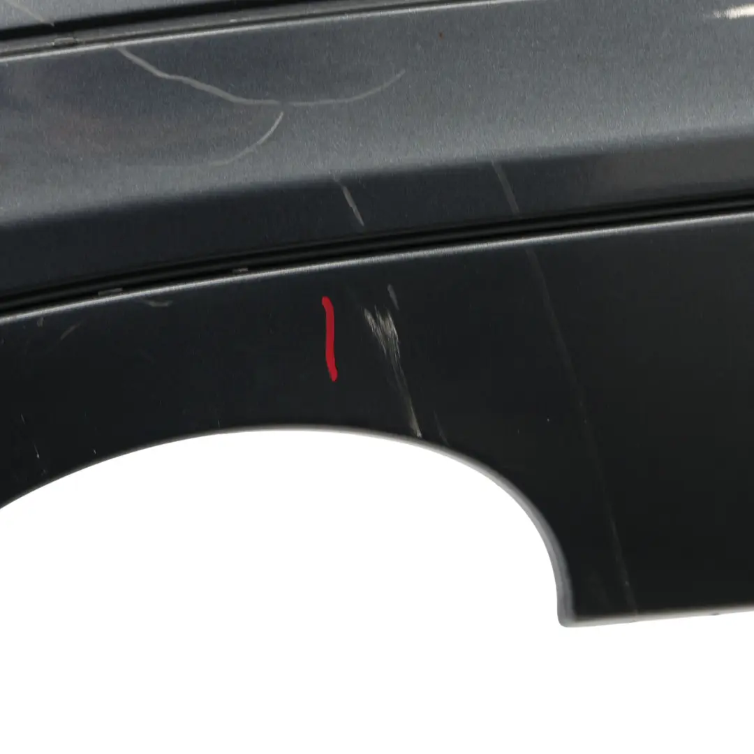 Bumper Avantgarde Trim Panel Tenorite Grey Metallic - 755 to Mercedes W212 Rear with Part number A2128804840 Mercedes W212 Rear Bumper Avantgarde Trim Panel Tenorite Grey Metallic - 755 - SKU A2128804840-TNG - Part number A2128804840