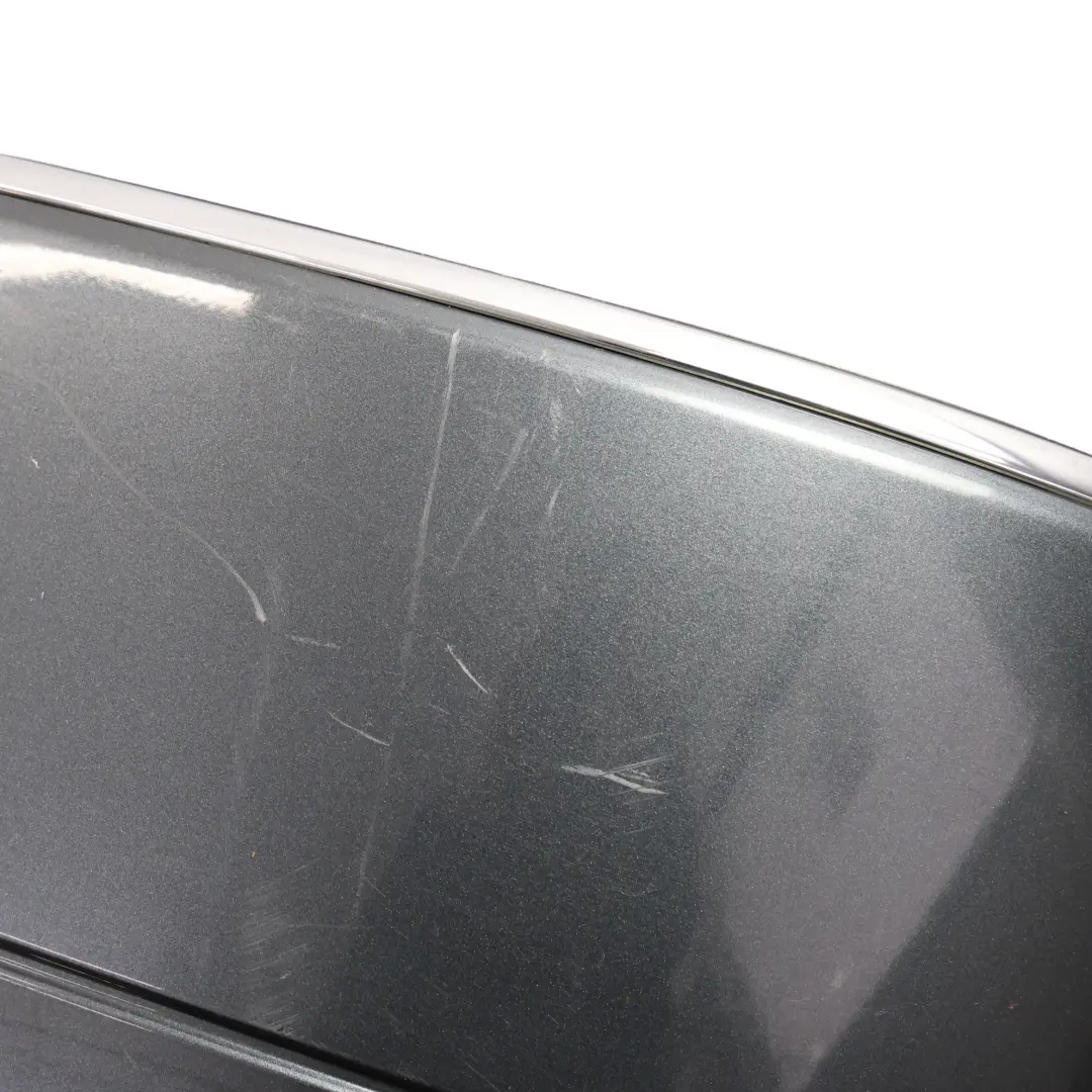 Mercedes W212 Rear Bumper Avantgarde Trim Panel Tenorite Grey Metallic - 755 - SKU A2128804840-TNG - Part number A2128804840