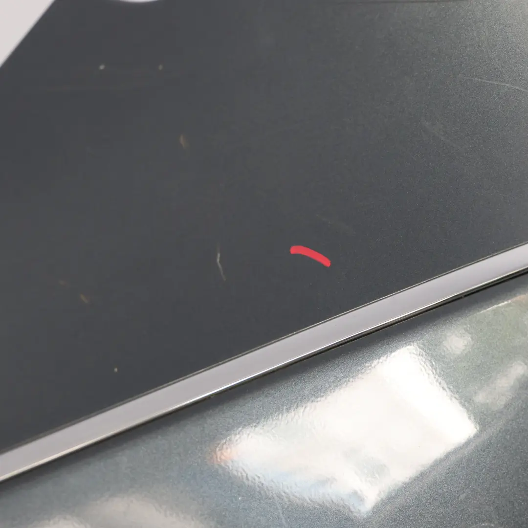 Mercedes W212 Rear Bumper Avantgarde Trim Panel Tenorite Grey Metallic - 755 - SKU A2128804840-TNG - Part number A2128804840