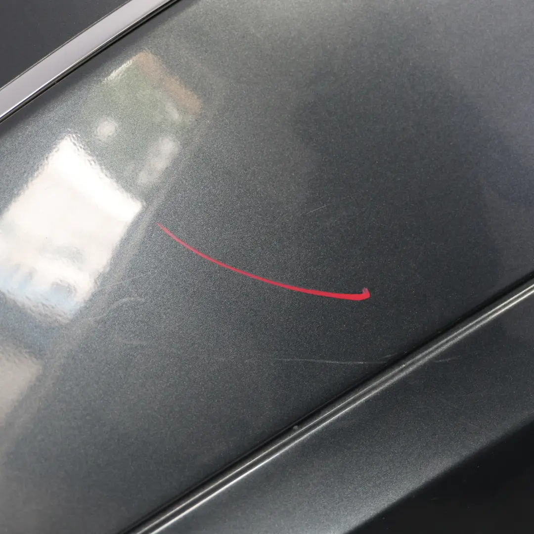 Mercedes W212 Rear Bumper Avantgarde Trim Panel Tenorite Grey Metallic - 755 - SKU A2128804840-TNG - Part number A2128804840