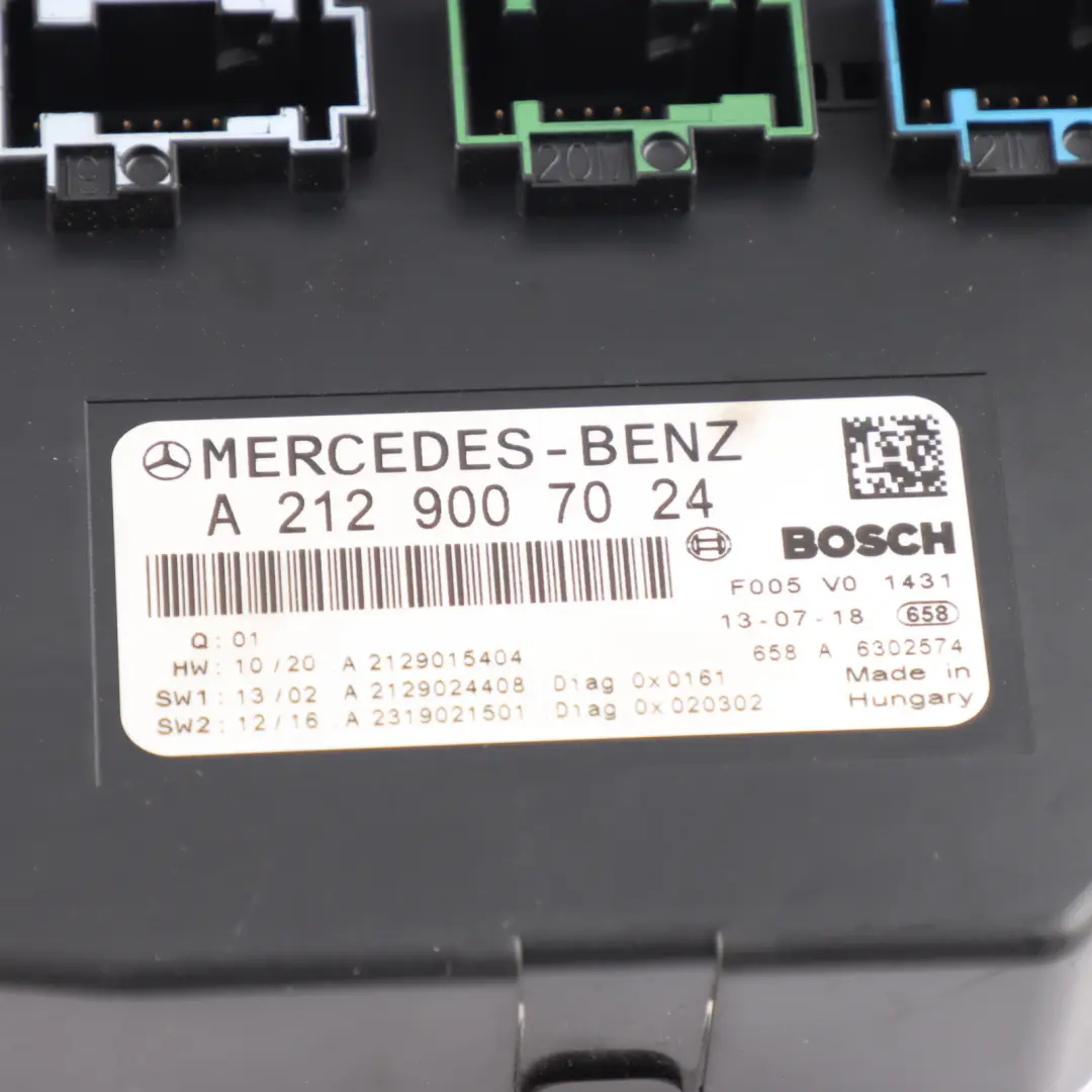 Front Fuse Relay Box On Board Supply to Mercedes CLS C218 with Part number A2129007024 Mercedes CLS C218 Front Fuse Relay Box On Board Supply - SKU A2129007024 - Part number A2129007024