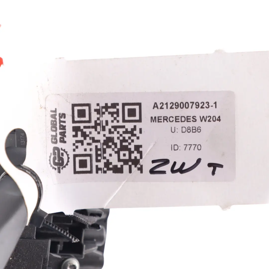 Mercedes W204 Steering Column Cluster Indicator Wiper Stalk Squib - SKU A2129007923-1 - Part number A2129007923