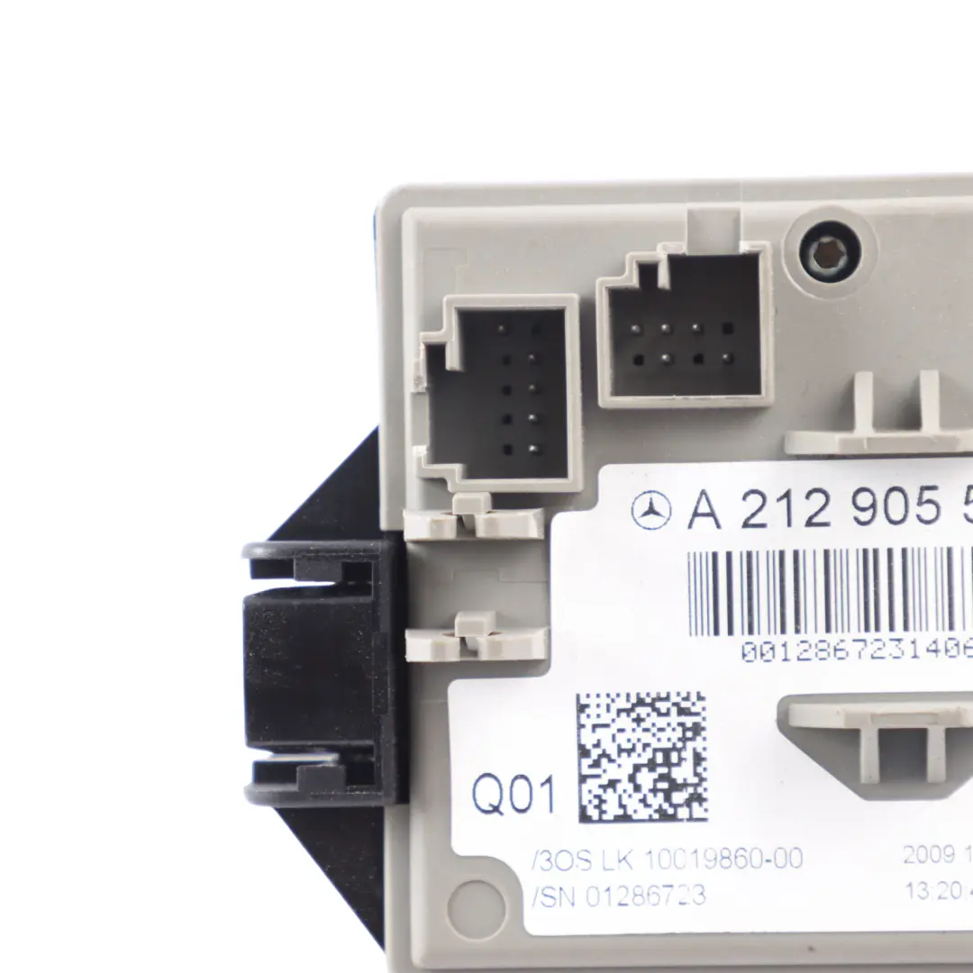 Mercedes W212 Interruttore Accensione Modulo Centralina Blocco - SKU A2129055200 - Numero di parte A2129055200