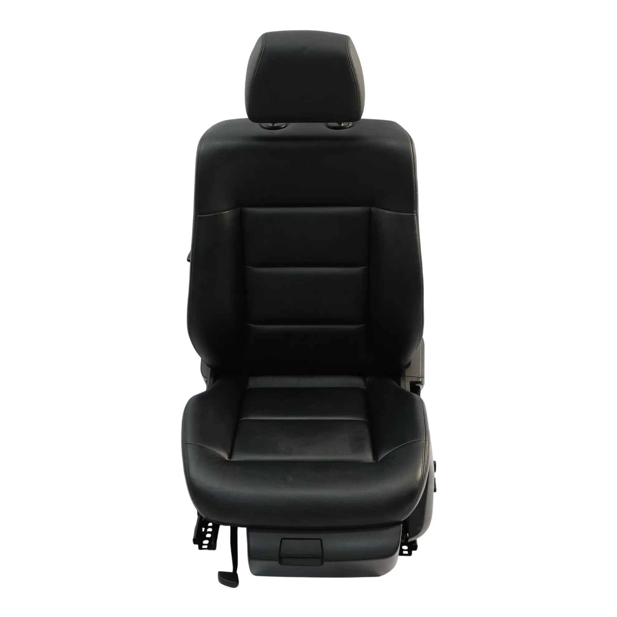 Mercedes W212 Vorder Sitz Beheizt Elektrisch Links Leder Schwarz