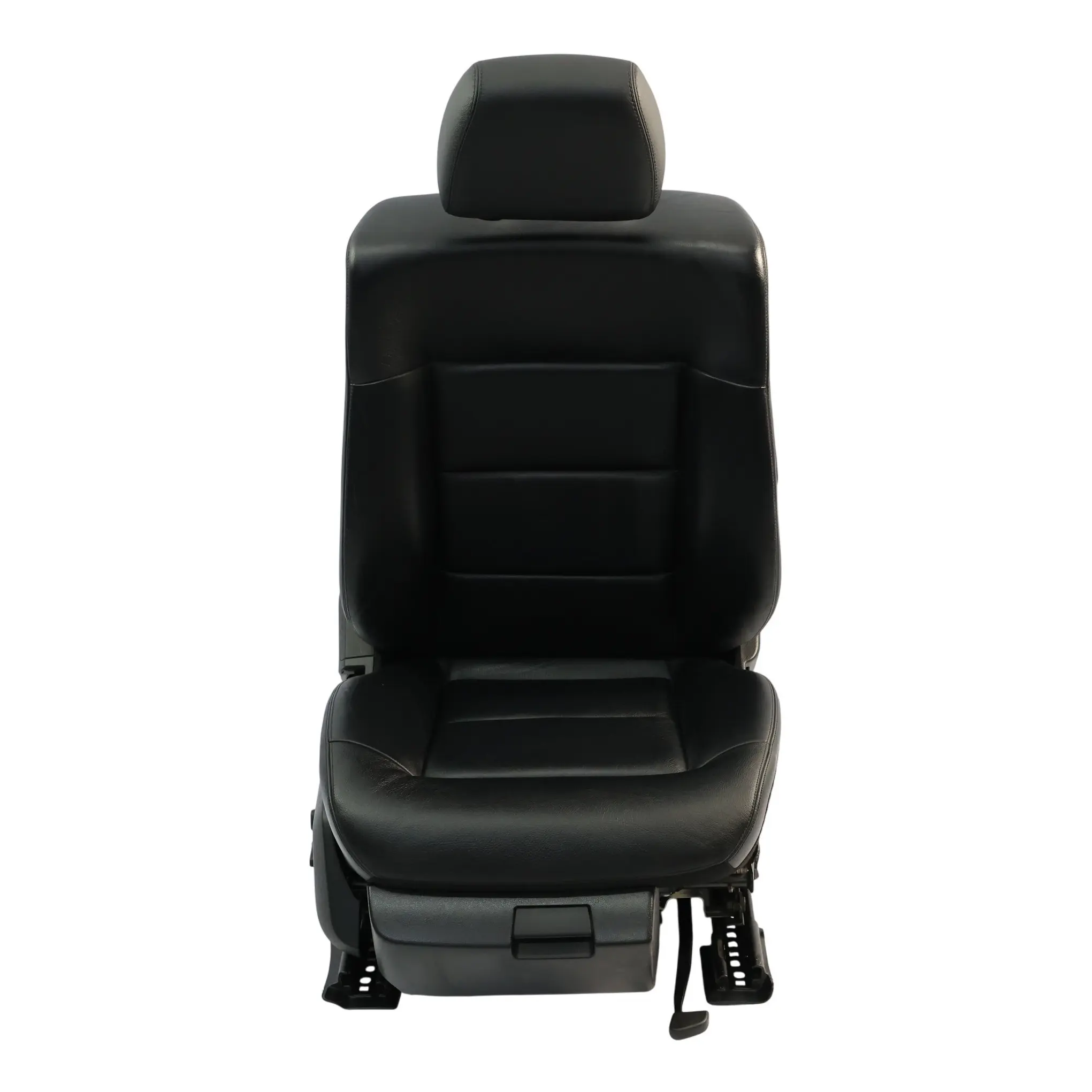 Mercedes W212 Vorder Sitz Beheizt Elektrisch Rechts Leder Schwarz