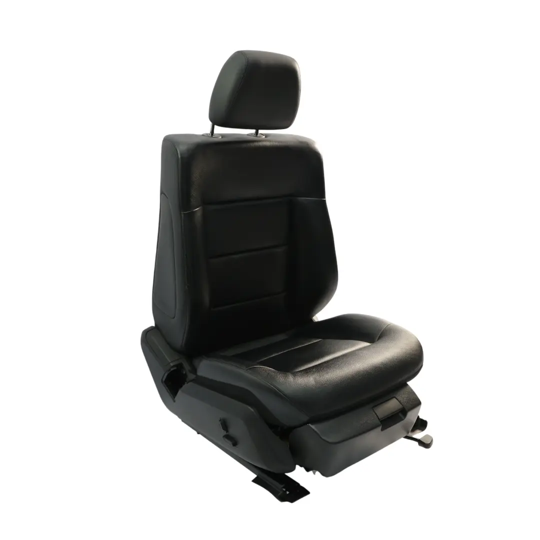 Mercedes W212 Front Seat Heated Electric Right O/S Leather Black - SKU A2129100447-3 - Part number A2129100447