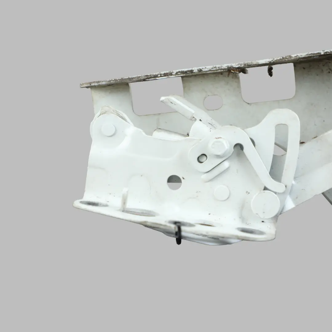 Front Hood Hinge Bonnet Left N/S Diamond White Metallic 799 to Mercedes W213 with Part number A2138800128 Mercedes W213 Front Hood Hinge Bonnet Left N/S Diamond White Metallic 799 - SKU A2138800128-DWM - Part number A2138800128