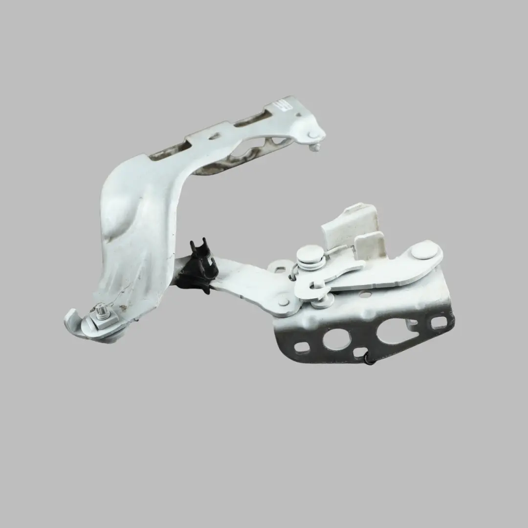 Front Hood Hinge Bonnet Left N/S Diamond White Metallic 799 to Mercedes W213 with Part number A2138800128 Mercedes W213 Front Hood Hinge Bonnet Left N/S Diamond White Metallic 799 - SKU A2138800128-DWM - Part number A2138800128