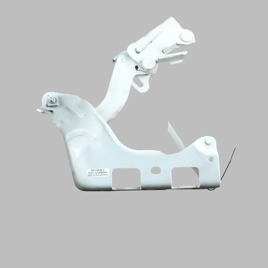 Front Hood Hinge Bonnet Right O/S Diamond White Metallic 799 to Mercedes W213 with Part number A2138800228 Mercedes W213 Front Hood Hinge Bonnet Right O/S Diamond White Metallic 799 - SKU A2138800228-DWM - Part number A2138800228