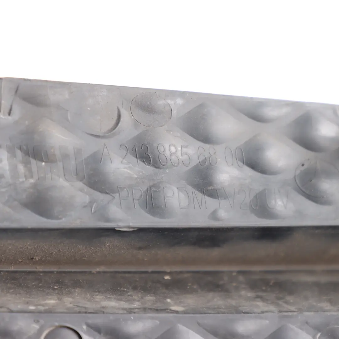 Bumper Grille Front Right O/S Lower Cover Grid AMG to Mercedes W213 with Part number A2138856800 Mercedes W213 Bumper Grille Front Right O/S Lower Cover Grid AMG - SKU A2138856800 - Part number A2138856800