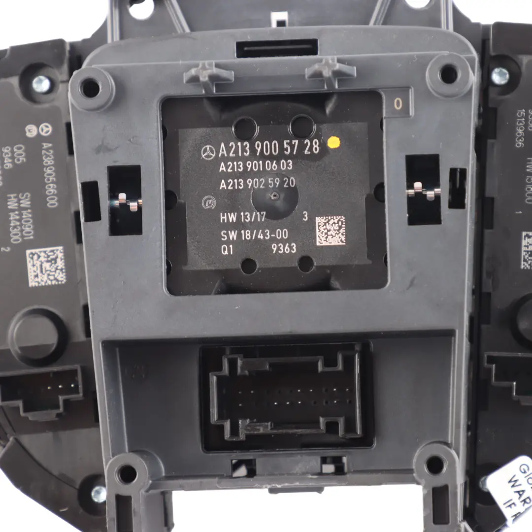 Mercedes W213 W238 Head Unit Switch Radio Navigation Control Knob - SKU A2139005728-1 - Part number A2139005728