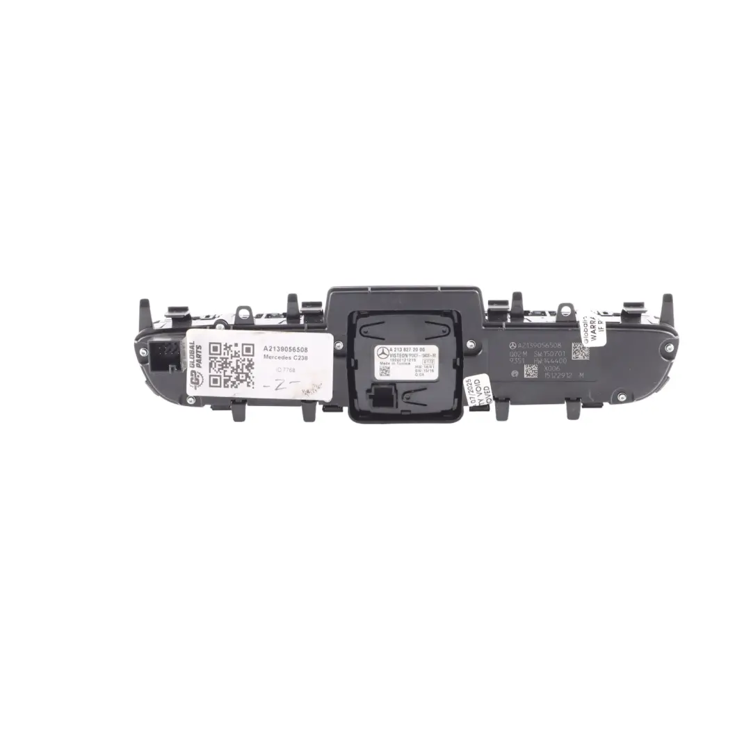 Mercedes W213 C238 Armaturenbrett Bedienfeld Media Warnblinker Uhr - SKU A2139056508 - Teilenummer A2139056508