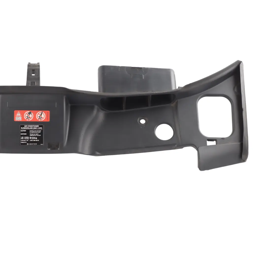 Mercedes C218 M651 Front Slam Panel Hood Central Carrier A0005840526 - SKU A2185000555 - Part number A2185000785