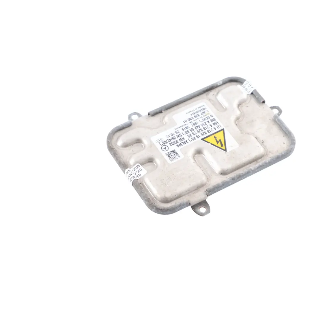 Bi-Xenon Headlight Ballast Module Control Unit to Mercedes CLS C218 with Part number A2188201926 Mercedes CLS C218 Bi-Xenon Headlight Ballast Module Control Unit - SKU A2188201926 - Part number A2188201926