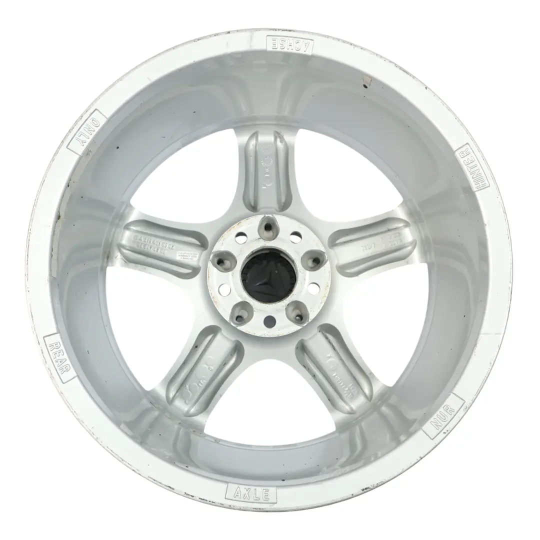 Cerchio Posteriore Lega Argento 18" 8,5J ET:18 per Mercedes CLS C219 con numero di parte A2194010802 Mercedes CLS C219 Cerchio Posteriore Lega Argento 18" 8,5J ET:18 - SKU A2194010802-1 - Numero di parte A2194010802