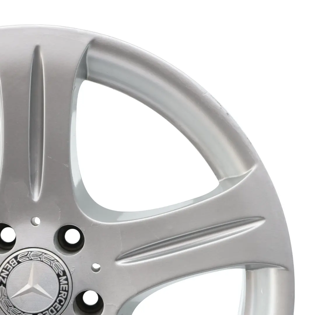 Mercedes CLS C219 Llanta Aleación Plateada Trasera 18" 8,5J ET:18 - SKU A2194010802-1 - Número de pieza A2194010802
