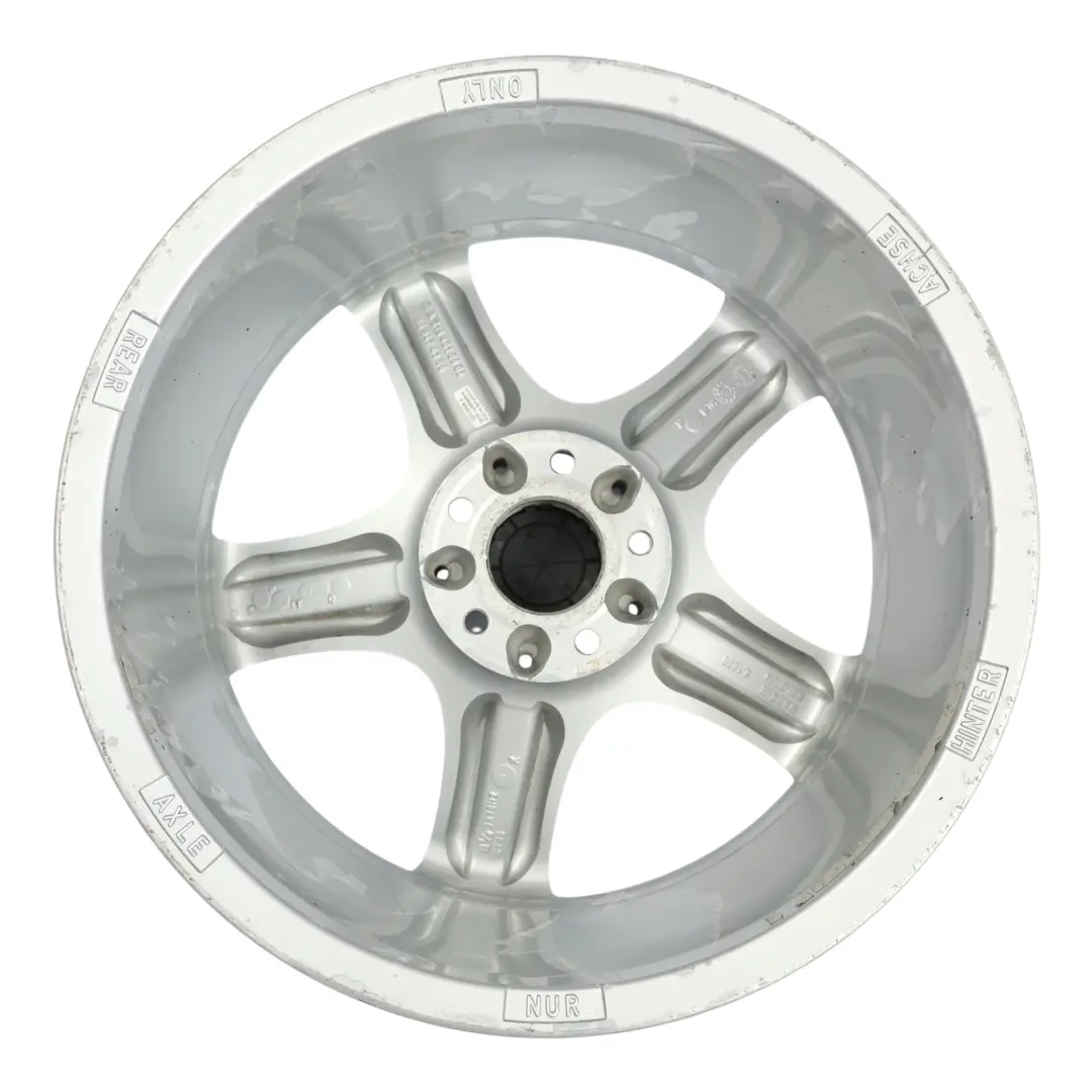 Alloy Wheel Rim 18" 5 Spoke 8,5J ET:18 Silver to Mercedes CLS C219 Rear with Part number A2194010802 Mercedes CLS C219 Rear Alloy Wheel Rim 18" 5 Spoke 8,5J ET:18 Silver - SKU A2194010802-2 - Part number A2194010802
