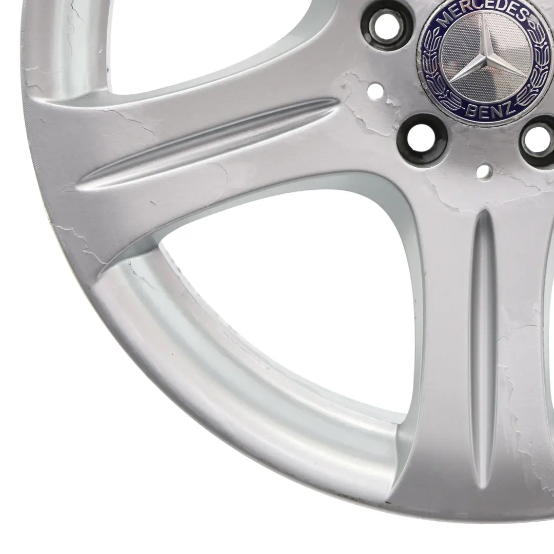 Cerchio Lega Posteriore 18" 5 Razze 8,5J ET:18 Argento per Mercedes C219 con numero di parte A2194010802 Mercedes C219 Cerchio Lega Posteriore 18" 5 Razze 8,5J ET:18 Argento - SKU A2194010802-2 - Numero di parte A2194010802