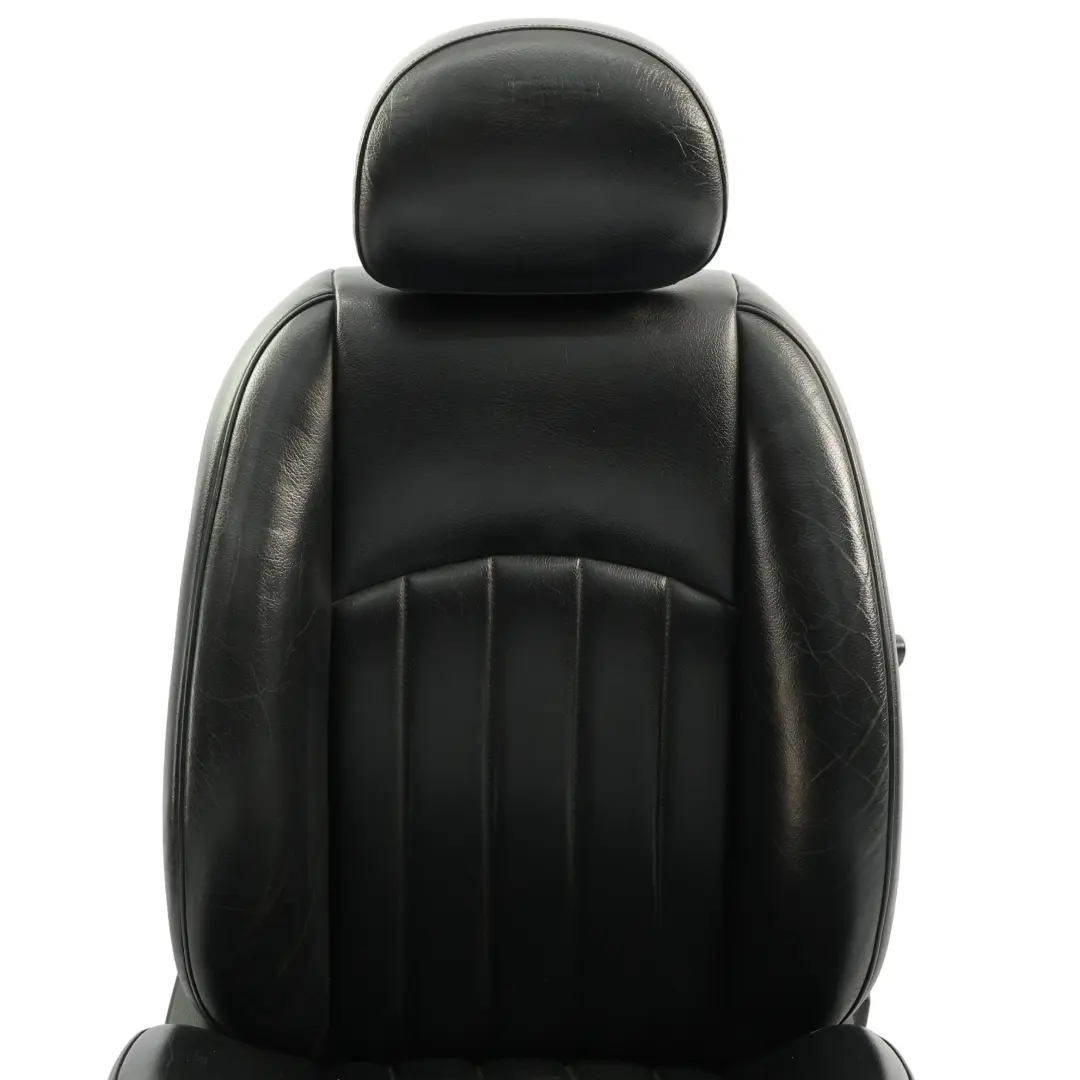 Siège avant droit intérieur chauffant en cuir noir pour Mercedes CLS C219 à propos du numéro de pièce A2199103547 Mercedes CLS C219 Siège avant droit intérieur chauffant en cuir noir - SKU A2199103547-2 - Numéro de pièce A2199103547