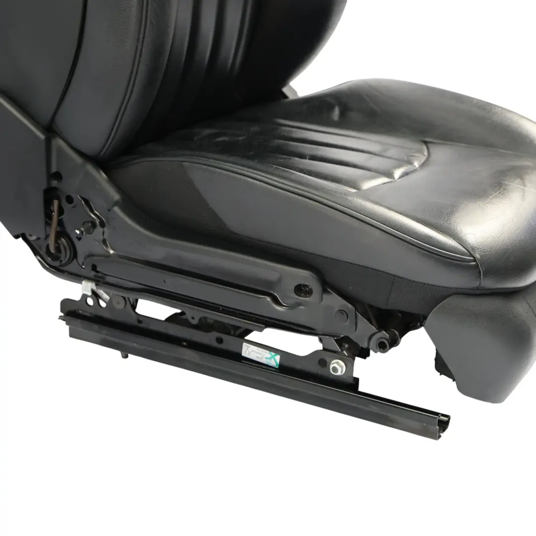 Mercedes CLS C219 Vorder Sitz Beheizt Elektrisch Innen Links Leder Schwarz - SKU A2199103547-3 - Teilenummer A2199103547