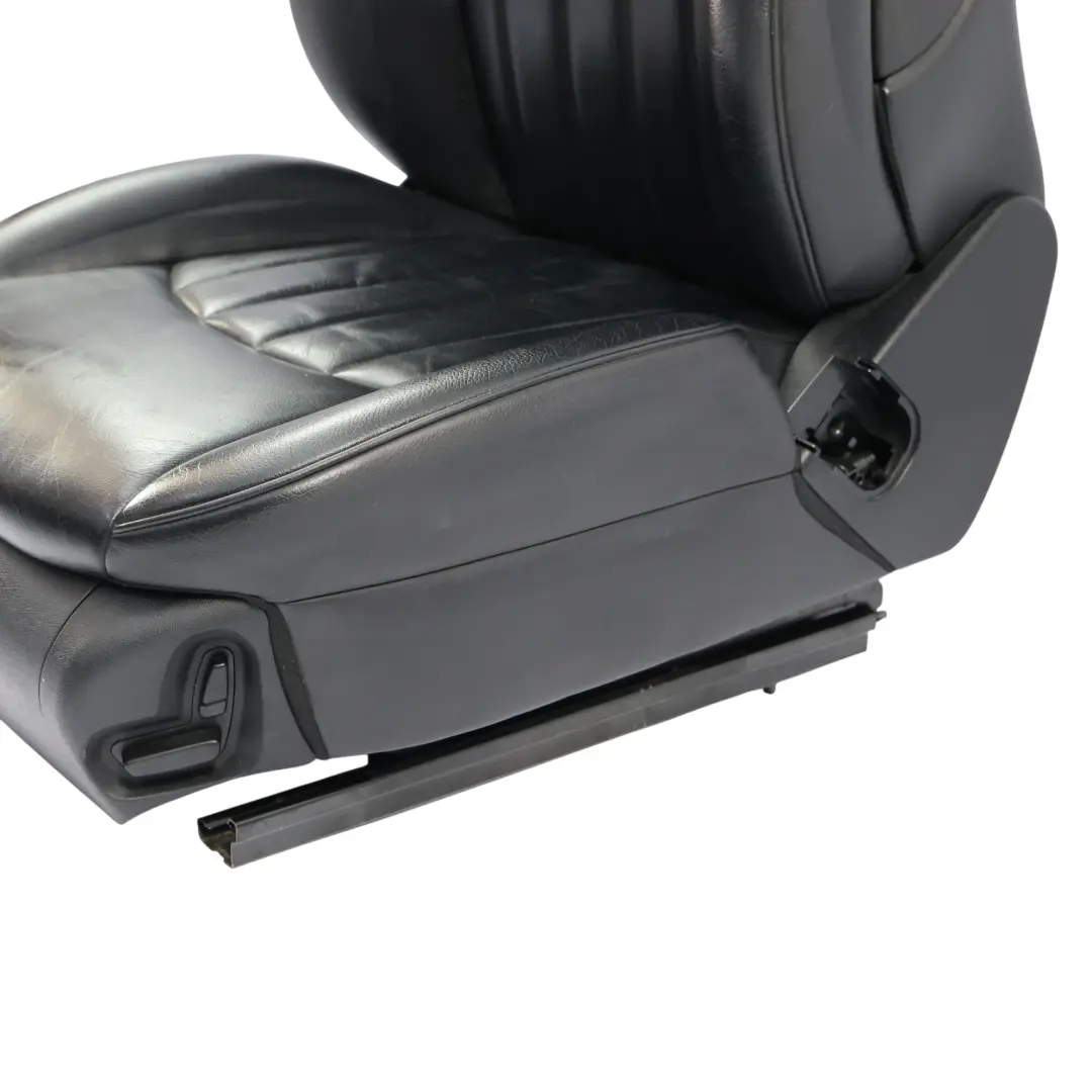 Mercedes CLS C219 Vorder Sitz Beheizt Elektrisch Innen Links Leder Schwarz - SKU A2199103547-3 - Teilenummer A2199103547